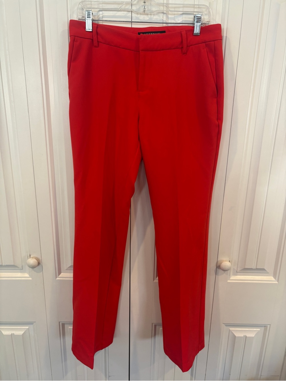 Liverpool red Kelsey flare trousers size 6/28
